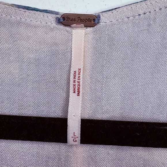 Free People Freddy Tie Floral Mini Dress size Large - Picture 14 of 15